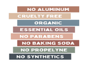 ORGANIC DEODORANT- SANDALWOOD FRAGRANCE - FOR WOMEN