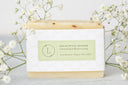 2x Eucalyptus Natural Handmade Soap Bar, Fresh Cold Process Soap