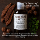 Shikakai & Aritha Hair Growth Shampoo – Natural Scalp Cleanser for Thicker, Fuller Hair